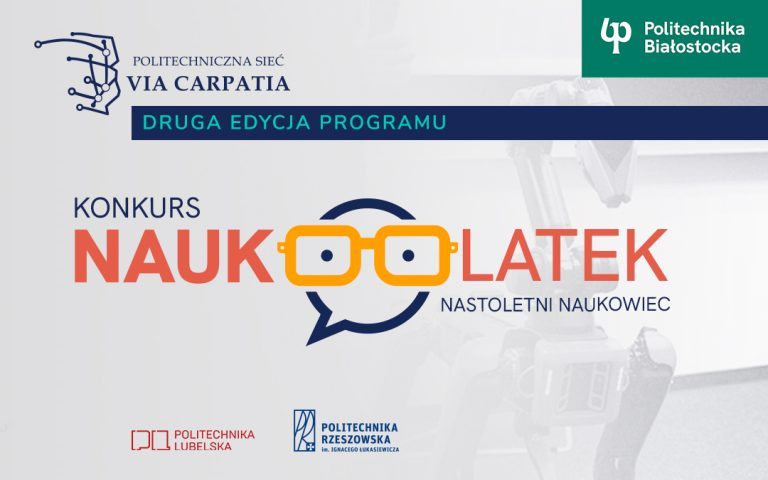 Serdecznie zapraszamy do udziału w konkursie "Naukolatek - Nastoletni Naukowiec", w którego ramach…