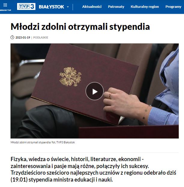 link do artykułu TVP Białystok