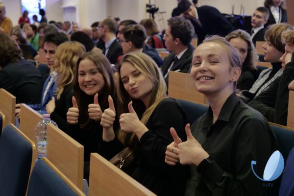 Nasi uczniowie na uroczystej Gali 