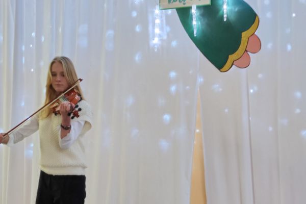 Choinka w Ośrodku Szkolno-Wychowawczym