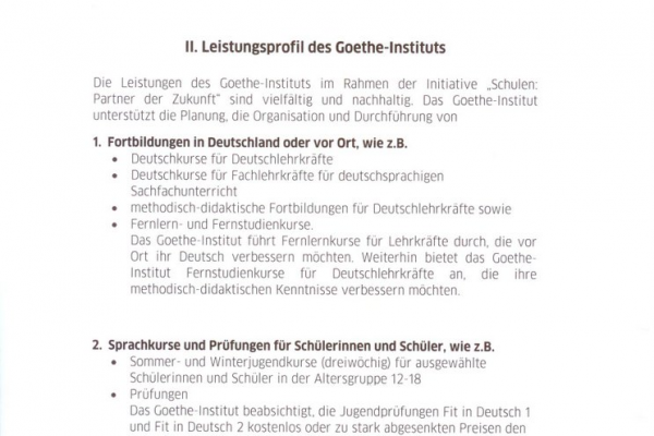 Kliknięcie spowoduje powiększenie zdjęcia Zdjęcie przedstawiające umowę PASCH w języku niemieckim - strona 2