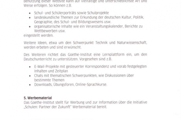 Kliknięcie spowoduje powiększenie zdjęcia Zdjęcie przedstawiające umowę PASCH w języku niemieckim - strona 3