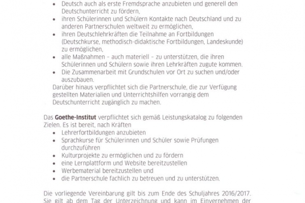 Kliknięcie spowoduje powiększenie zdjęcia Zdjęcie przedstawiające umowę PASCH w języku niemieckim - strona 4