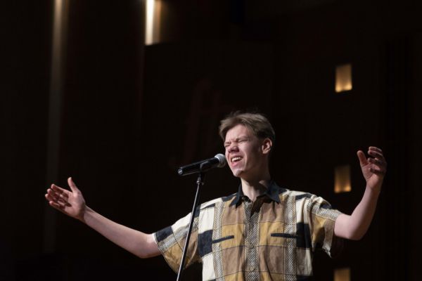 Uczestnicy przesłuchań festiwalowych - kliknięcie spowoduje powiększenie zdjęcia Uczestnicy przesłuchań festiwalowych