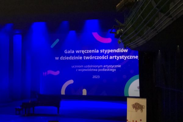 Uroczystość wręczenia stypendiów