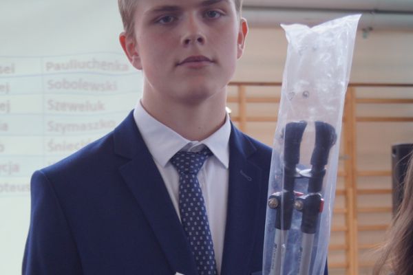 Maciej Szeweluk laureat Wojewódzkiego Konkursu Matematycznego i Języka Angielskiego