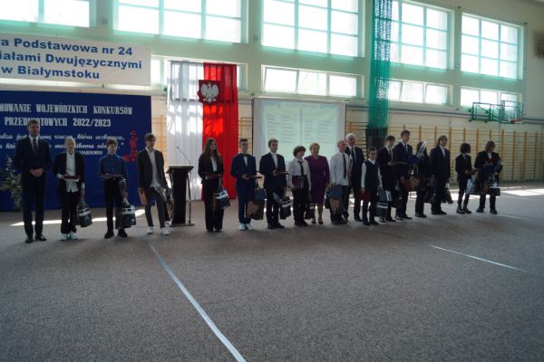 Uroczyste podsumowanie wojewódzkich konkursów przedmiotowych