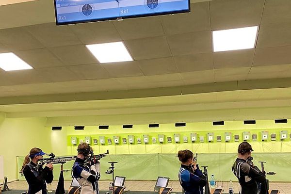 Finał konkurencji MIX w karabinie pneumatycznym