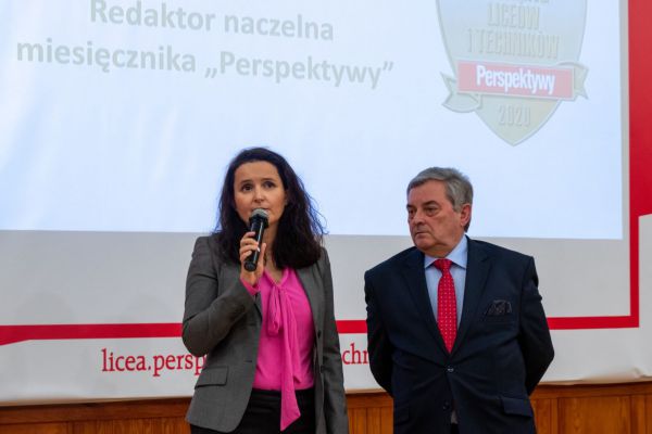 Redaktor naczelna miesięcznika Perspektywy