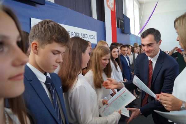 Zakończenie roku szkolnego w klasach ósmych