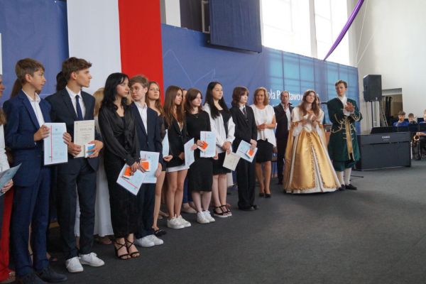 Zakończenie roku szkolnego w klasach ósmych