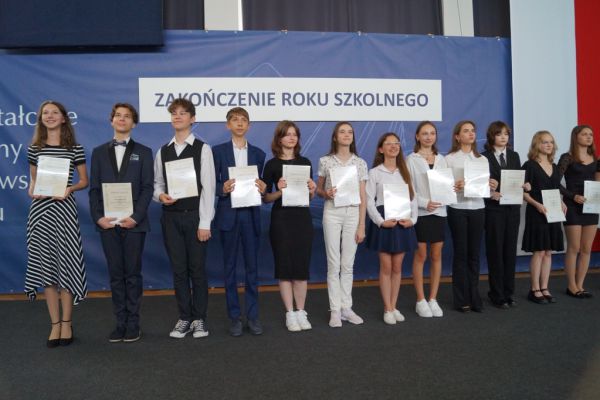 Zakończenie roku szkolnego w klasach ósmych