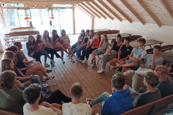 Integracja klas pierwszych - kliknięcie spowoduje powiększenie zdjęcia Integracja klas pierwszych