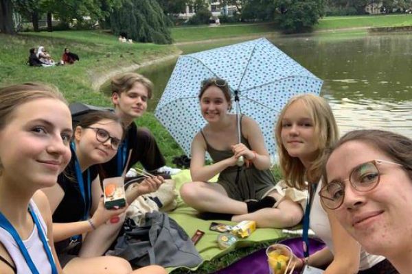 Uczestnicy stypendium Instytutu Goethego - kliknięcie spowoduje powiększenie zdjęcia Uczestnicy stypendium Instytutu Goethego