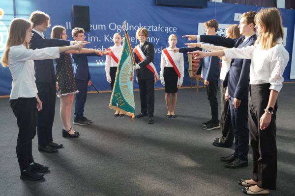 Ślubowanie klas pierwszych liceum