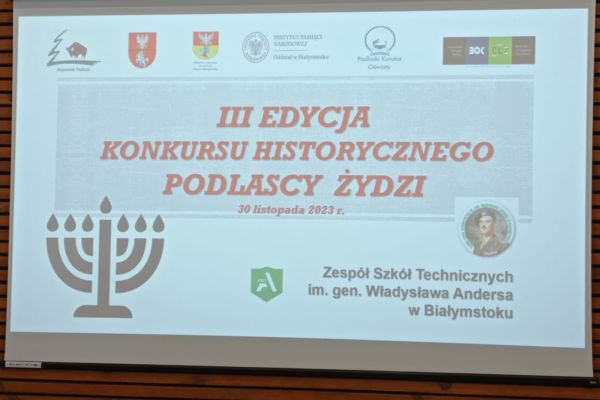 Konkurs historyczny Podlascy Żydzi