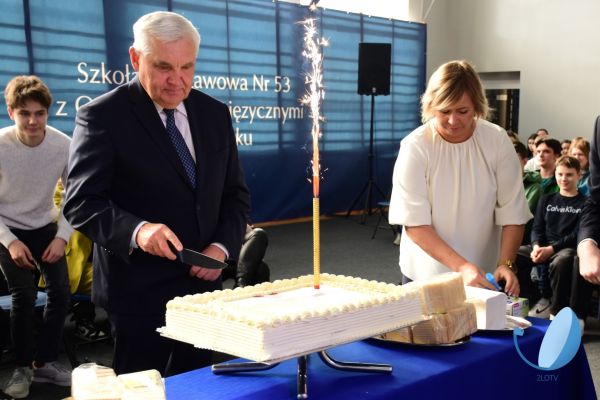 1. miejsce SP 53 spotkanie z Prezydentem Białegostoku