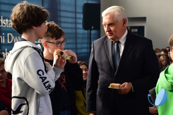 1. miejsce SP 53 spotkanie z Prezydentem Białegostoku