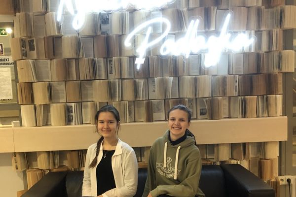 Spotkanie Rady Młodzieżowej Książnicy Podlaskiej - kliknięcie spowoduje powiększenie zdjęcia Spotkanie Rady Młodzieżowej Książnicy Podlaskiej