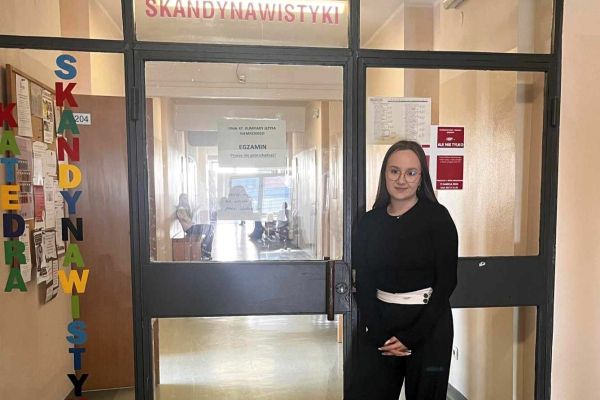 Weronika Leosz - finalista 47. Olimpiady Języka Niemieckiego