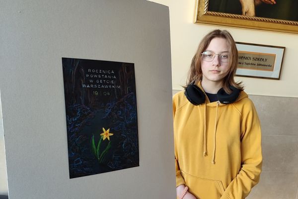 Autorski plakat nawiązujący do wydarzeń