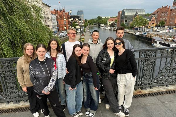 Nad kanałem w Bydgoszczy