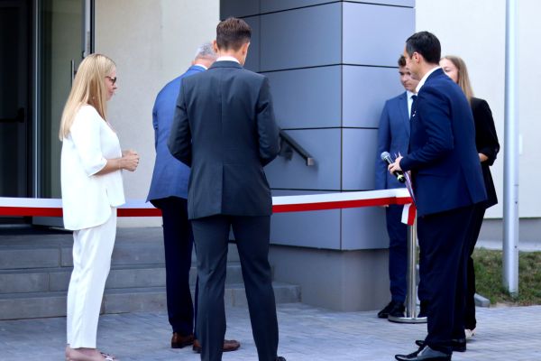 Uroczyste otwarcie nowej części szkoły - kliknięcie spowoduje powiększenie zdjęcia