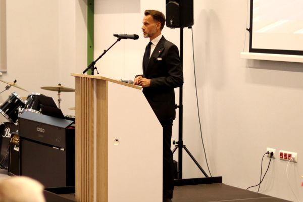 Uroczyste otwarcie nowej części szkoły - kliknięcie spowoduje powiększenie zdjęcia