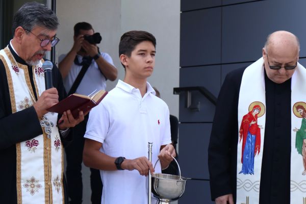 Uroczyste otwarcie nowej części szkoły - kliknięcie spowoduje powiększenie zdjęcia