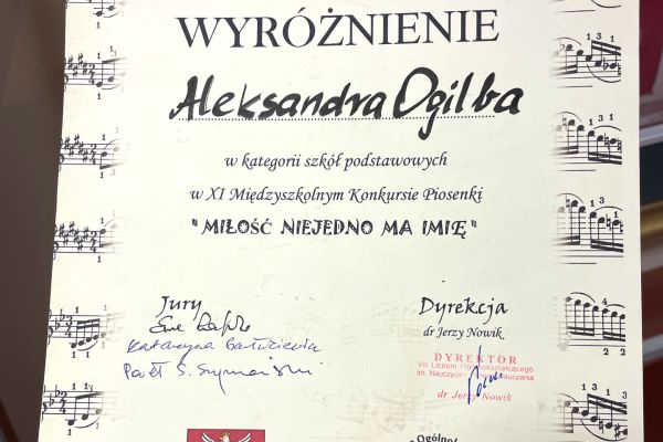 Międzyszkolny Konkurs Piosenki 2025