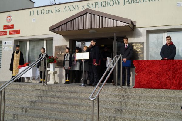 Przemówienie Pana dyrektora- kliknięcie spowoduje powiekszenie zdjęcia Przemówienie Pana dyrektora