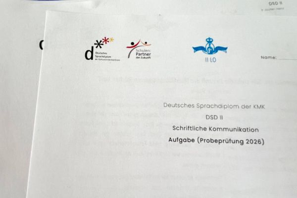 Egzamin językowy z języka niemieckiego w II LO 2026