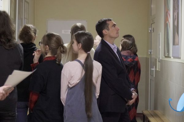 Otwarcie Galerii Młodych Talentów  - kliknięcie spowoduje powiększenie zdjęcia Otwarcie Galerii Młodych Talentów