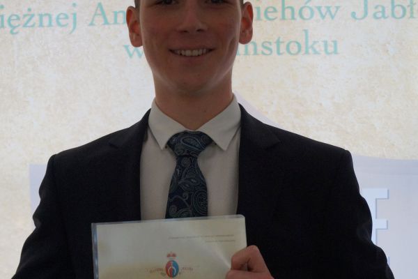 Uczeń II LO - Stanisław Pańkowski